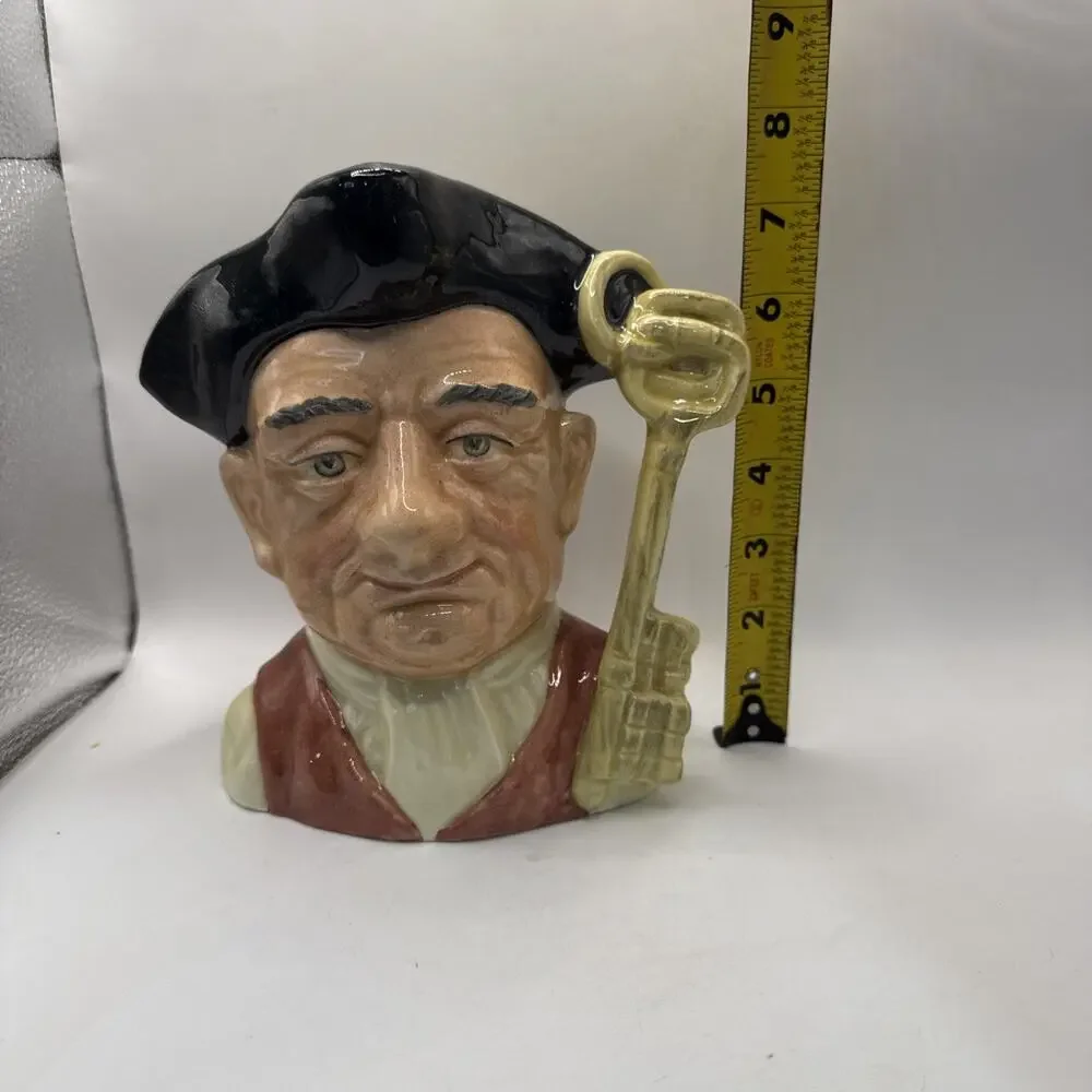 Vintage Royal Doulton 1962 Gaoler D 6570 Toby Mug Jug 7.5” *